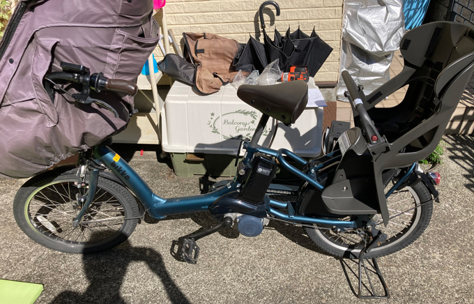 子どもがでかくなったので電動自転車（ビッケ）にリアチャイルドシートを装着する | いちかばちか